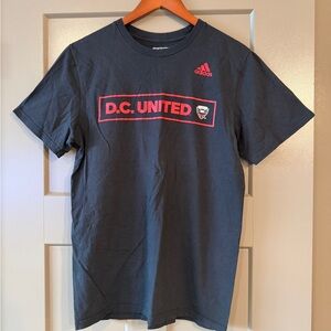 Adidas D.C. United Men's Go-To Black T-Shirt